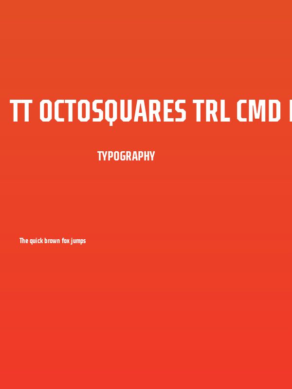 TT Octosquares Trl Cmd Db Poster