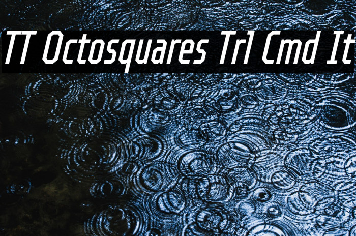 TT Octosquares Trl Cmd It Fonte examples