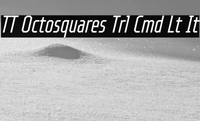 TT Octosquares Trl Cmd Lt It Caratteri examples