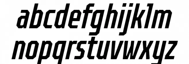 TT Octosquares Trl Cmd Md It Font Litere mici
