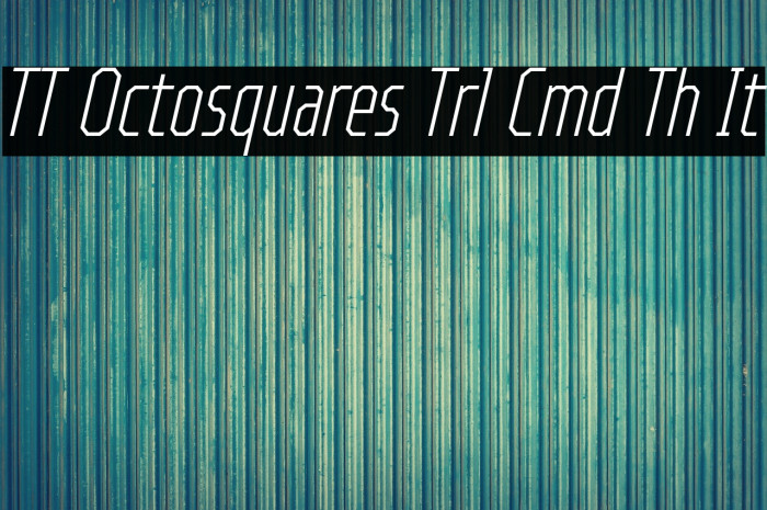 TT Octosquares Trl Cmd Th It Example 2