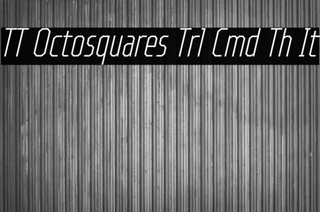 TT Octosquares Trl Cmd Th It Fuentes examples