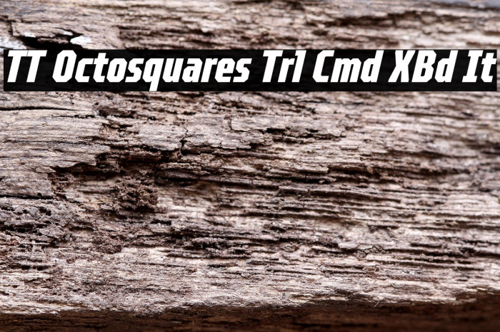 TT Octosquares Trl Cmd XBd It Example 1