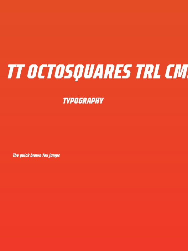 TT Octosquares Trl Cmd XBd It Poster