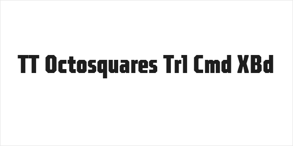 TT Octosquares Trl Cmd XBd Logo