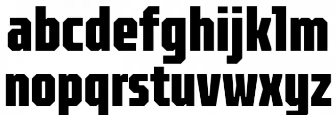 TT Octosquares Trl Cmd XBd Schriftart Kleinbuchstaben