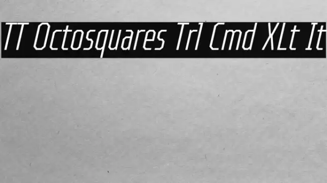 TT Octosquares Trl Cmd XLt It Fuentes examples