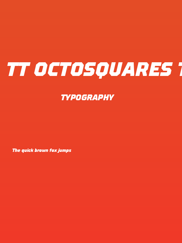 TT Octosquares Trl Cnd Blc It Poster