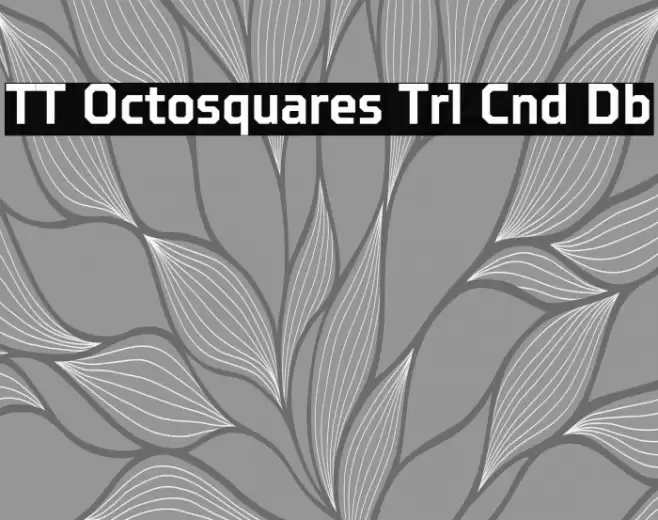TT Octosquares Trl Cnd Db Caratteri examples