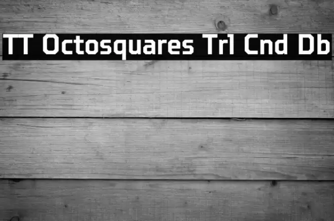 TT Octosquares Trl Cnd Db Caratteri examples