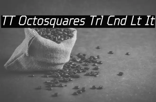 TT Octosquares Trl Cnd Lt It Caratteri examples