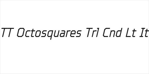 TT Octosquares Trl Cnd Lt It Logo