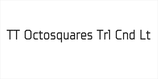 TT Octosquares Trl Cnd Lt Logo