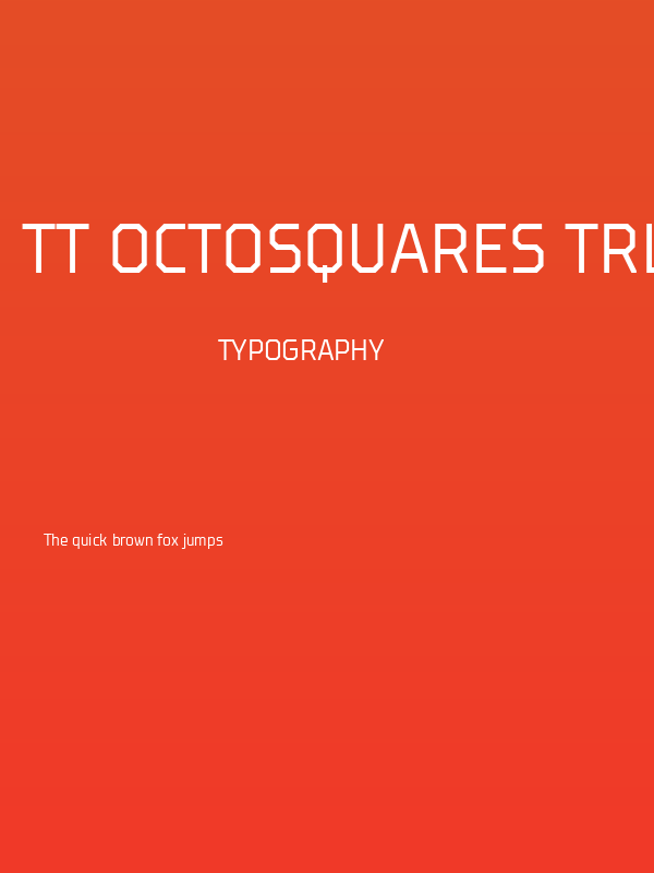 TT Octosquares Trl Cnd Lt Poster