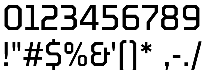 TT Octosquares Trl Cnd Rg Font OTHER CHARS