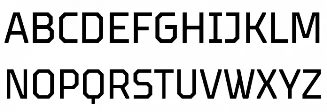 TT Octosquares Trl Cnd Rg Schriftart Groß