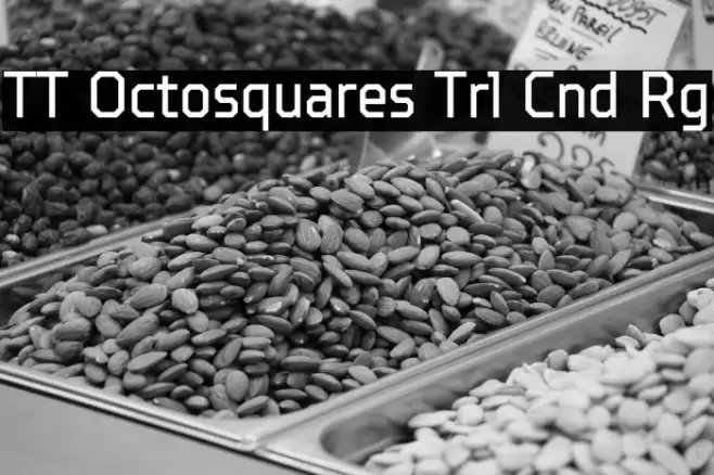 TT Octosquares Trl Cnd Rg Caratteri examples