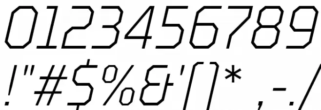 TT Octosquares Trl Cnd Th It Font Alte caractere