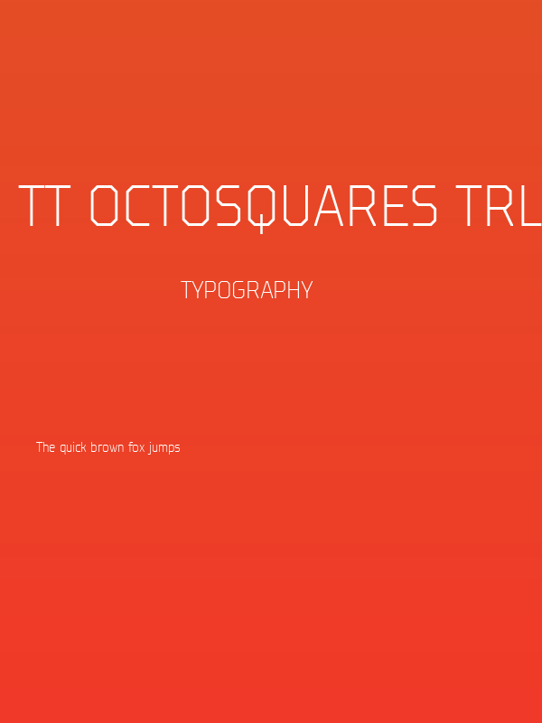 TT Octosquares Trl Cnd Th Poster