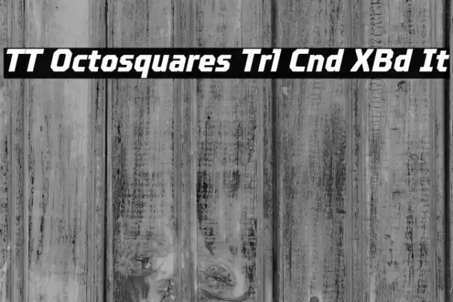 TT Octosquares Trl Cnd XBd It خط examples