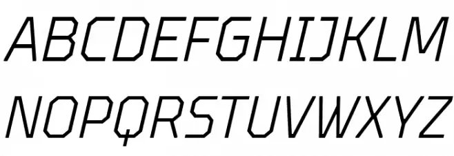 TT Octosquares Trl Cnd XLt It Schriftart Groß