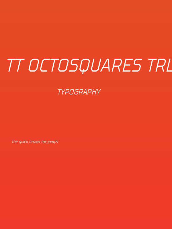 TT Octosquares Trl Cnd XLt It Poster