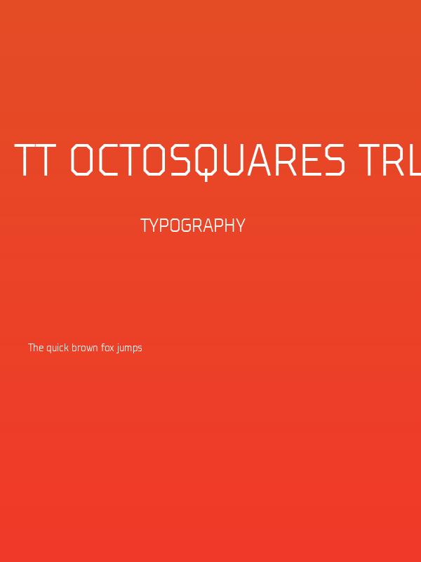 TT Octosquares Trl Cnd XLt Poster