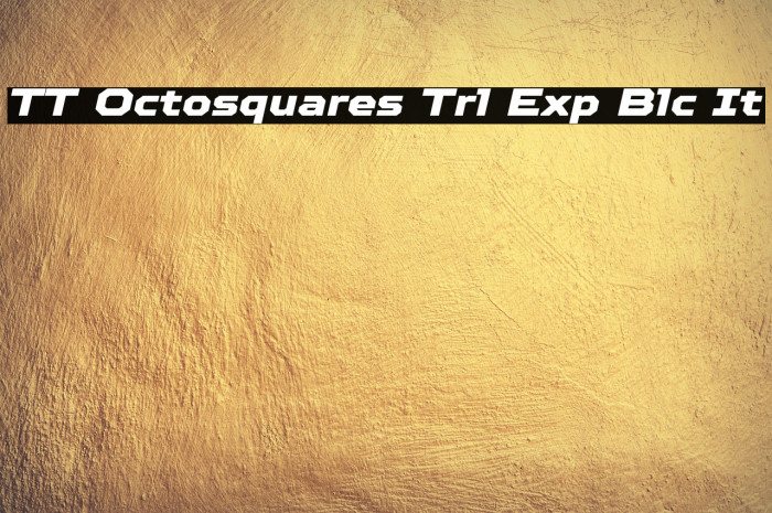 TT Octosquares Trl Exp Blc It Example 2