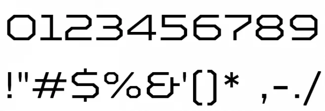 TT Octosquares Trl Exp Lt फ़ॉन्ट अन्य घर का काम