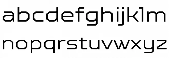 TT Octosquares Trl Exp Lt Schriftart Kleinbuchstaben
