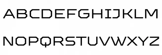 TT Octosquares Trl Exp Rg Schriftart Groß