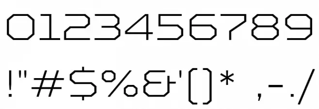 TT Octosquares Trl Exp Th 字体 其它煤焦