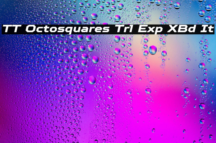 TT Octosquares Trl Exp XBd It Example 1