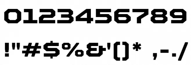 TT Octosquares Trl Exp XBd Fuentes OTROS CHARS
