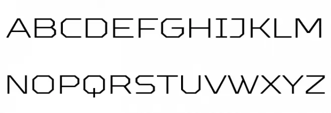 TT Octosquares Trl Exp XLt Schriftart Groß