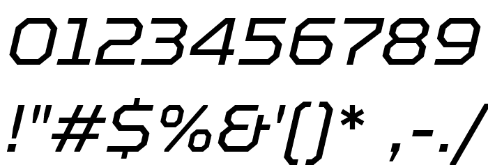 TT Octosquares Trl It フォント その他の文字
