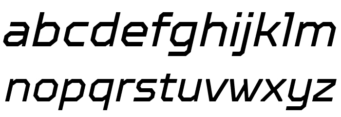 TT Octosquares Trl It フォント 小文字