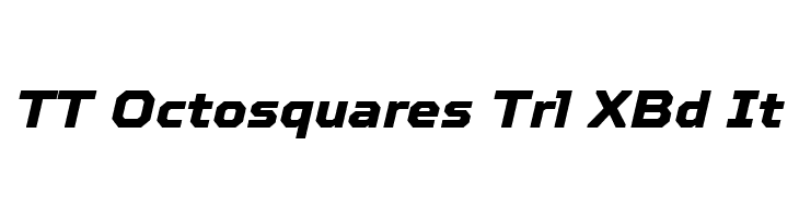 TT Octosquares Trl XBd It  les polices de caractères gratuit tlcharger