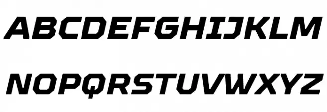 TT Octosquares Trl XBd It Schriftart Groß