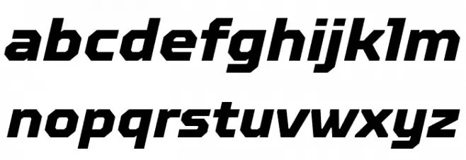 TT Octosquares Trl XBd It Caratteri MINUSCOLO