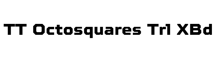TT Octosquares Trl XBd  les polices de caractères gratuit tlcharger