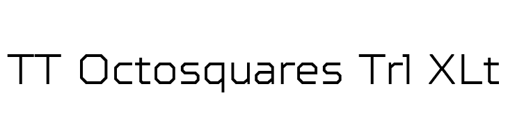 TT Octosquares Trl XLt  नि: शुल्क फ़ॉन्ट्स डाउनलोड