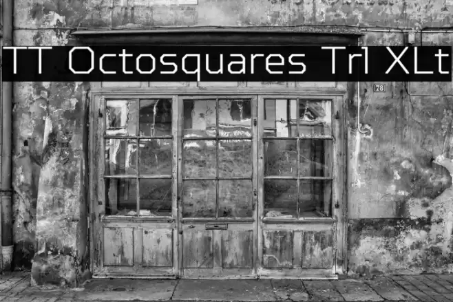 TT Octosquares Trl XLt Caratteri examples