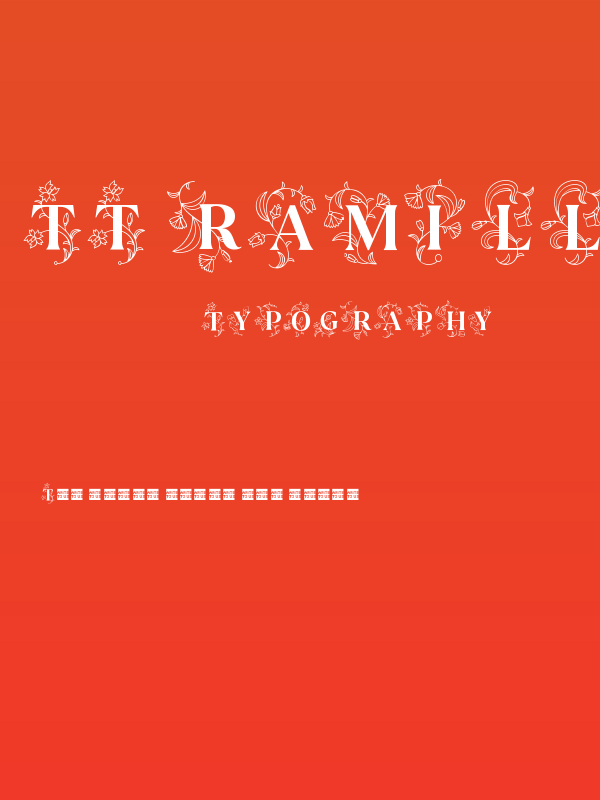 TT Ramillas Initials Trl Bd Poster