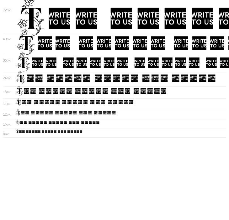 TT Ramillas Initials Trl Bd Waterfall