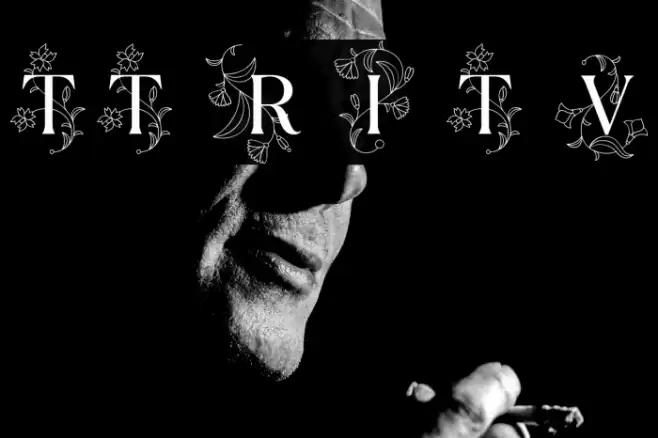 TT Ramillas Initials Trl Var Font examples