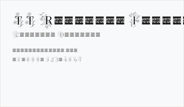 TT Ramillas Initials Trl Var Business Card