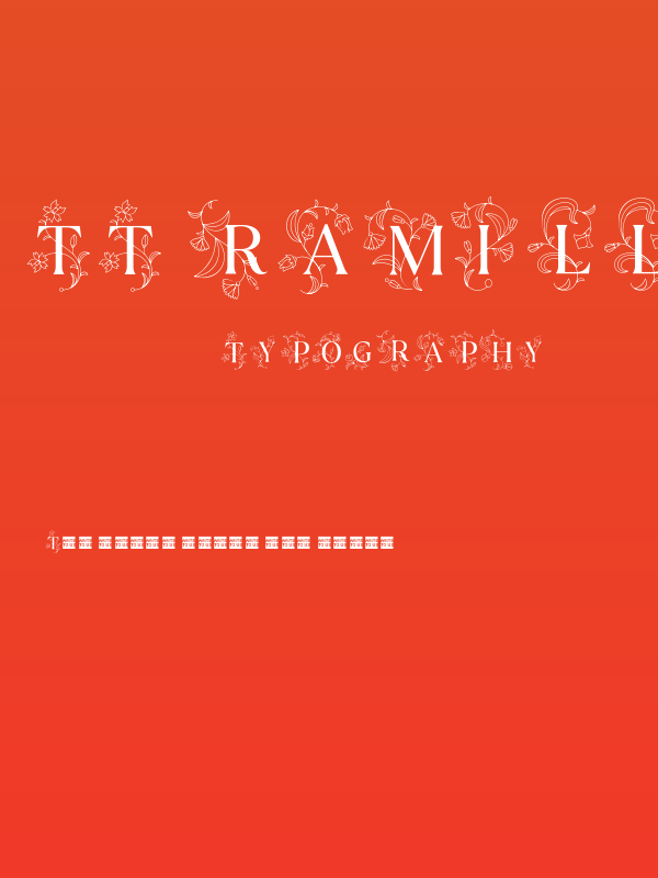 TT Ramillas Initials Trl Var Poster