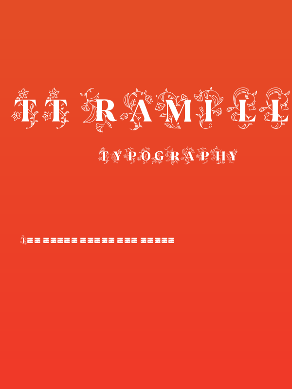 TT Ramillas Initials Trl XBd Poster