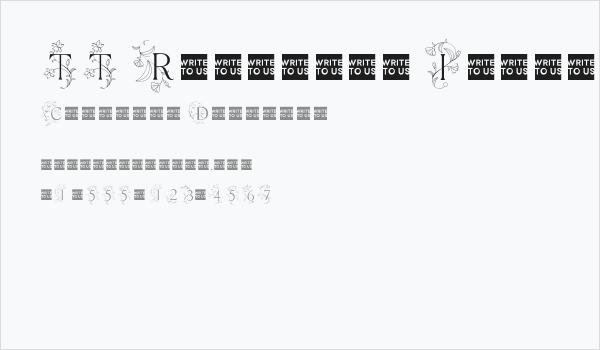 TT Ramillas Initials Trl XLt Business Card